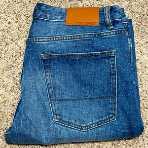 Men’s Medium Wash Jeans, Size 33